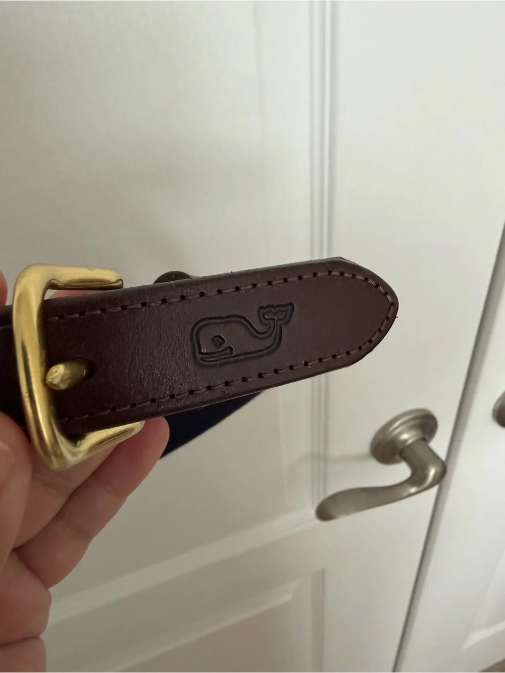 Vineyard Vines Boys Pink Classic Whale Canvas Club Belt size 28